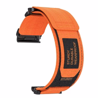 Nylon loop jaoks Garmin 22mm design 1 oranž