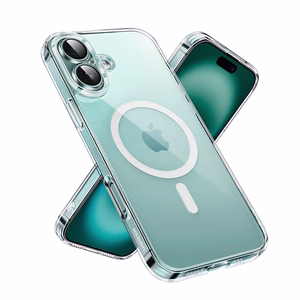 Ugreen Classy Läbipaistev Magnetic Ümbris with MagSafe jaoks iPhone 16 Plus - Läbipaistev