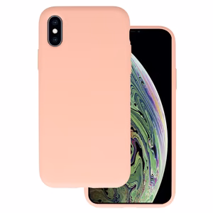 Silicone Lite Ümbris jaoks Iphone X/XS peach