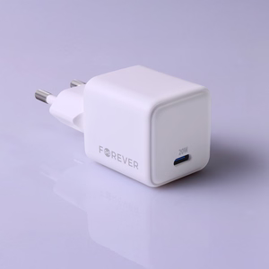 Forever TC-08-20C GaN PD laadija 1x USB-C 20W valge
