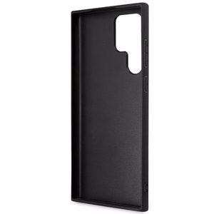 GUESS ümbris jaoks SAMSUNG S24 Ultra GUHCS24L4GMGGR (Leather 4G Metal Logo) must