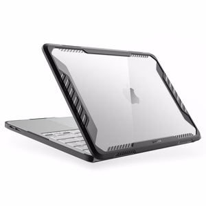 Supcase Unicorn Beetle Pro ümbris MacBook Neo 13" 2026 jaoks, läbipaistev must
