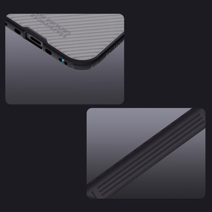 Nillkin CamShield Pro MagSafe Compatible Ümbris jaoks iPhone 17 Air - Läbipaistev Must