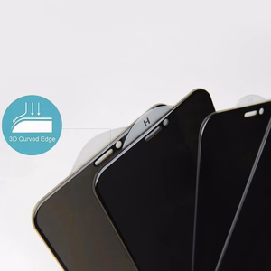 Karastatud klaas Privacy Glass jaoks IPHONE 11 PRO BLACK
