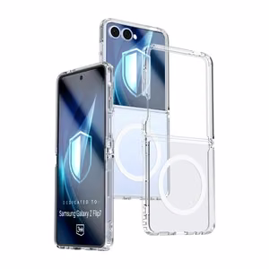 3mk Armor MagCase jaoks Samsung Galaxy Z Flip 7 - Läbipaistev