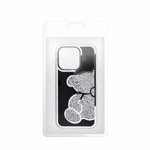 TEDDY BEAR Ümbris jaoks IPHONE 15 hõbedane