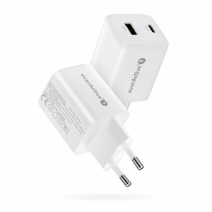 Laadija 1 x USB Quick Charge 4.0, 1 x USB-C 45W valge