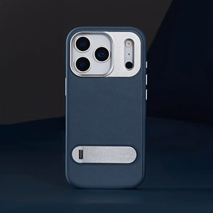Moshi Kameleon MagSafe ümbris seadmele iPhone 17 Pro Max, tugijala funktsiooniga, Midnight Gray värvitoonis