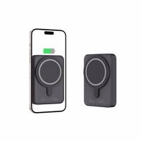 Tech-Protect LifeMag PB11 Powerbank MagSafe 10000mAh 15W USB-C port - must + USB-C kaabel