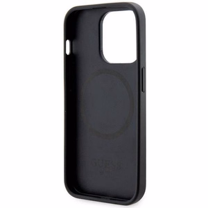GUESS ümbris jaoks IPHONE 14 Pro Max compatible with MagSafe GUHMP14XP4RPSK (4G Printed Stripes) must