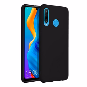 Чехол для Huawei P30 Lite Silicone чёрный