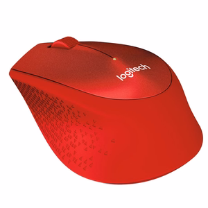 Logitech M330 Silent Plus juhtmevaba hiir punane