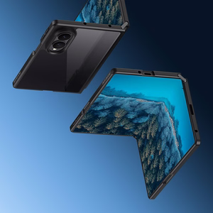 Dux Ducis Aimo ümbris Samsung Galaxy Z Fold 8 Wide'ile, must