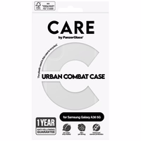 CARE by PanzerGlass Flagship Urban Combat Ümbris jaoks Samsung Galaxy A36 5G - Läbipaistev
