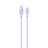 USAMS Kaabel lightning 2,4A 1,2m Fast Charging Lithe Series lilla SJ565USB03 (US-SJ565)