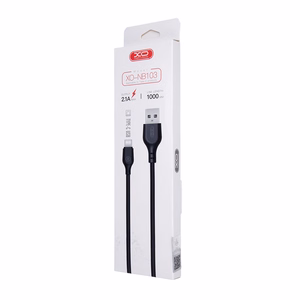 XO kaabel NB103 USB - USB-C 1,0 m 2,1A, must