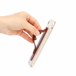 Self-adhesive finger hoidja with zipper - roosa