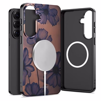 Tech-Protect Lamano MagSafe Ümbris for Samsung Galaxy S26 - pruun-lilla