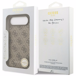 Guess 4G Charms Collection MagSafe ümbris jaoks iPhone Air - brown