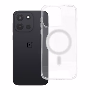 Läbipaistev Clear Mag Cover (MID) ümbris mudelitele OnePlus Nord 6 / Nord CE6, MagSafe'iga ühilduv