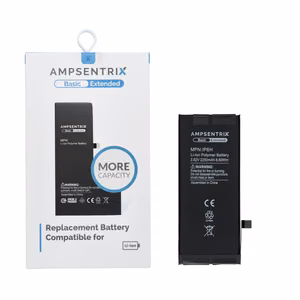 AmpSentrix Basic aku iPhone 8 (suur mahutavus 2250 mAh)