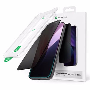 AmazingThing Titan Vision 7 Karastatud klaas jaoks iPhone 17 Pro Max Privacy