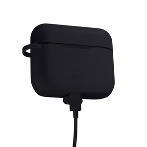 3mk Silicone AirPods Ümbris jaoks AirPods Pro 3 - must