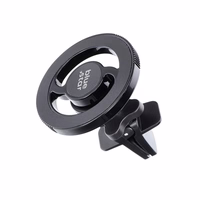 Magnetic car phone hoidja compatible with Magsafe Sinine star CLAMP air vent must