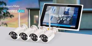 Kruger&Matz Connect C210 Tuya Wi-Fi-videovalvekomplekt