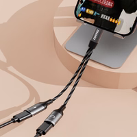 Dudao L13C+ 2in1 USB-C Adapter - hall