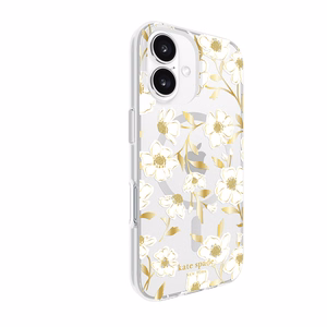 Kate Spade New York Protective Gems MagSafe - Case for iPhone 16 (Sunshine Floral)