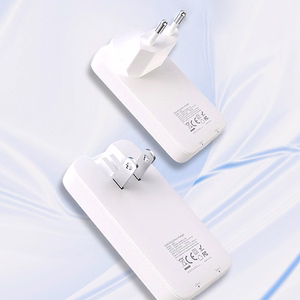 Dudao A65Q 65W GaN Travel Wall Laadija USB-A / USB-C PD Ultra-Thin EU / US - valge