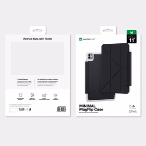 AmazingThing Minimal Mag ümbris mudelile iPad Pro M5 11", must
