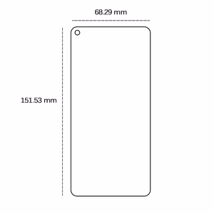 Защитное стекло 2,5D Realme 9 Pro Plus / Realme 9 4G / Oppo Reno 7 Lite / 7Z / 7 SE / 8 Lite / A93