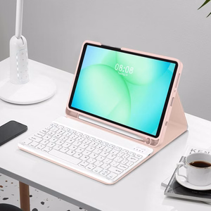 Tech-Protect SC Pen Ümbris jaoks Samsung Galaxy Tab A9 / A11 8.7 X110 / X115 / X133 / X135 - roosa