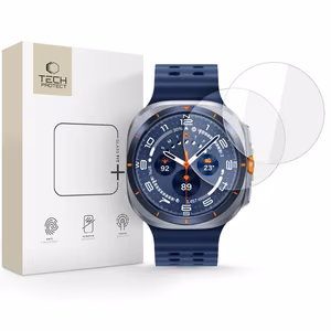 Tech-Protect Glass Fit+ 2-pack karastatud klaas jaoks Samsung Galaxy Watch Ultra 47 mm - läbipaistev