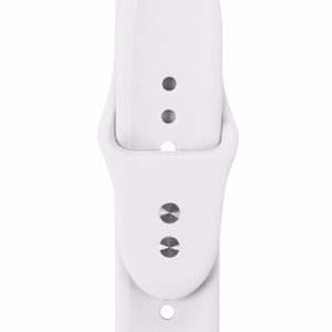 Crong Liquid Apple Watch rihm, 44/45/46/49 mm, valge