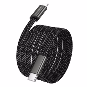 Borofone Cable BX124 Peace - Typ C na Lighting - PD 30W 1 metre black