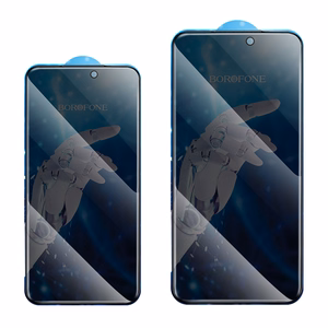 Borofone karastatud klaas BF7 Diamond Armor täisekraan Anti-spioon Iphone 17 Pro Max jaoks - 10 tükki