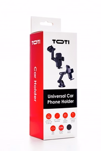 SEEK TOTI universaalne telefoni autohoidja imikupiga, must