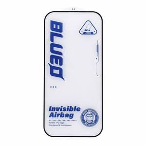 Karastatud klaas 5D Mr. Monkey Glass (Airbag Anti-Broken) Apple iPhone 15 Pro Max must