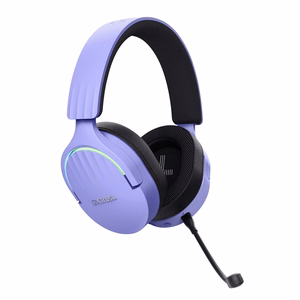 Trust GXT 491P FAYZO kõrvaklapid juhtme ja juhtmevaba peapael mängude USB Type-A Bluetooth mustad, lilla