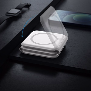 Dudao A11N 15W 3 в 1 индуктивное зарядное устройство - белый + кабель USB-C USB-C