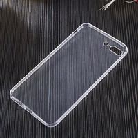 Ultra Clear 0.5mm Case Gel TPU kate Huawei Y7 Prime 2018 / Y7 2018 läbipaistev