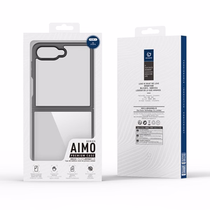 Dux Ducis Aimo ümbris Samsung Galaxy Z Flip 8-le, must