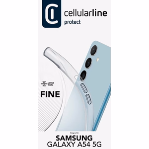 Cellularline Fine ümbris seadmele Samsung Galaxy A54 5G, läbipaistev