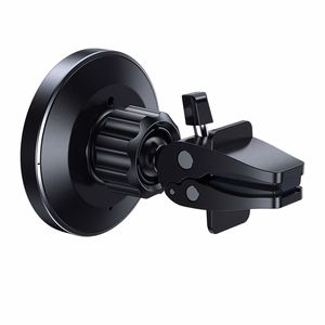 Joyroom Car Magnetic Hoidja Qi Juhtmevaba Inductive Laadija 15W (MagSafe Compatible jaoks iPhone) Must (JR-ZS240)
