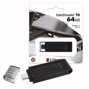 USB-C mälupulk Kingston DT70 64GB USB3.2 / 100% originaal