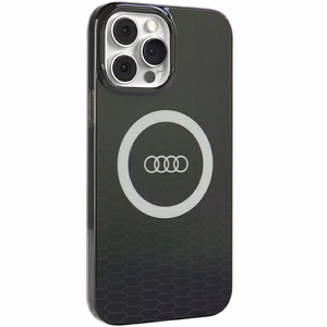 Audi IML Big Logo MagSafe ümbris jaoks iPhone 13 Pro / 13 - must
