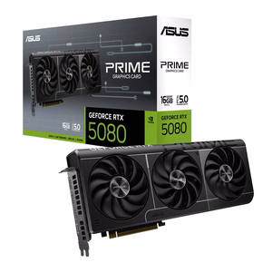 ASUS Prime -RTX5080-16G NVIDIA GeForce RTX 5080 16 GB GDDR7 Videokaart